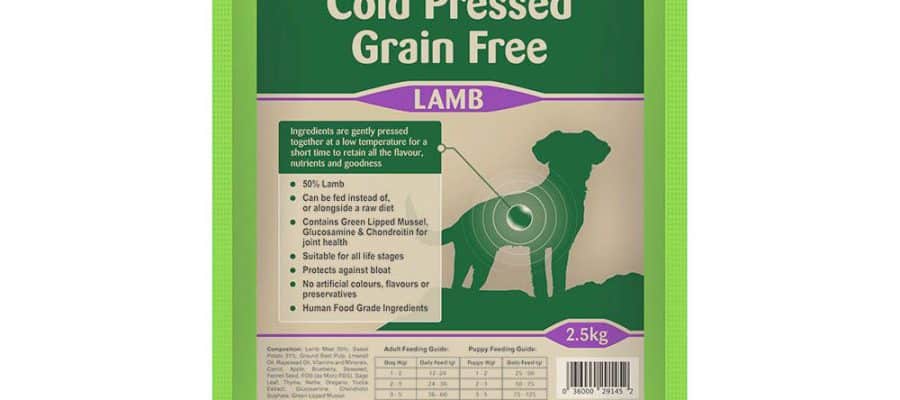 Cold Pressed Grain Free Lamb 2.5kg Subscription Feelwells