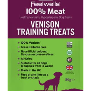 Venison TrainingTreats 100% Meat Packshots 2024