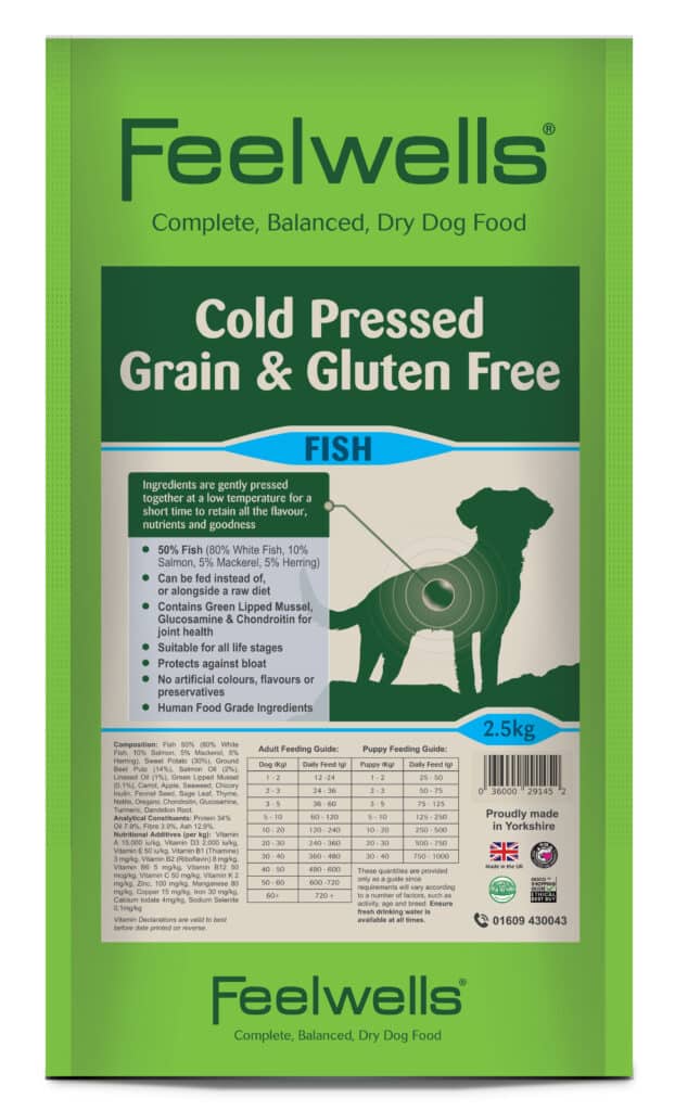 Gallery Detail: Cold Pressed Grain Free Fish Sweet Potato 2 5Kg